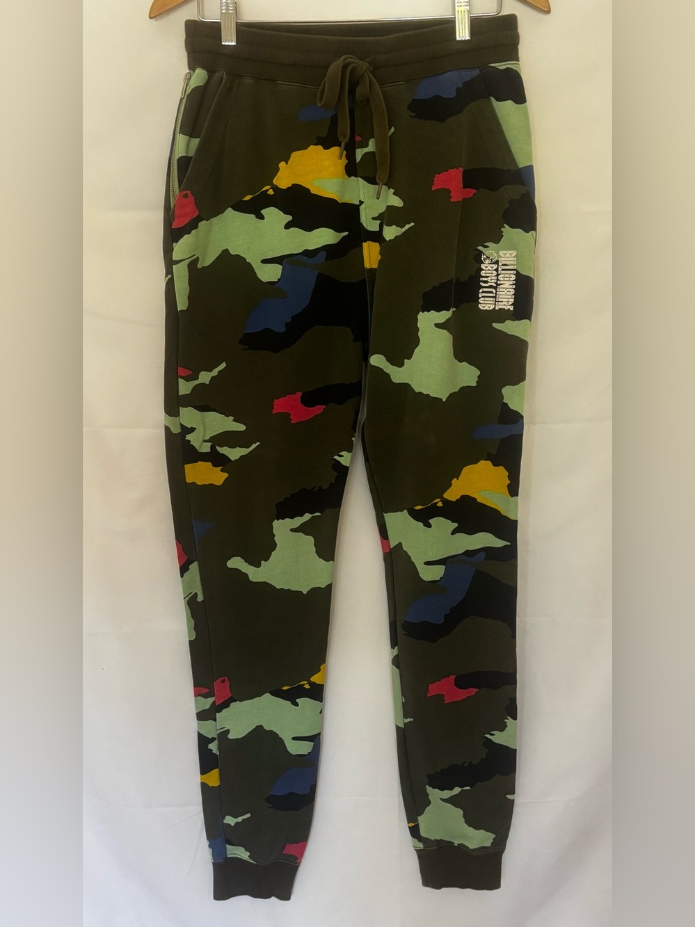 BILLIONAIRE BOYS CLUB BBC Muli-Color Camo Joggers Sweatpants Medium